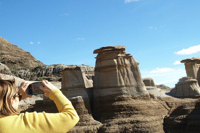 Drumheller | Badlands | Off the Beaten Path - The Little Church: six seats, strong local character