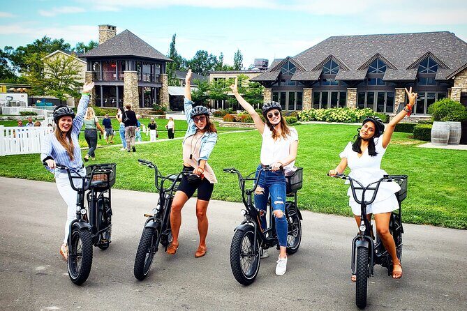 E-Bike Rental Explore in Niagara-on-the-Lake - Winery time and the finish at Gretzky’s Winery