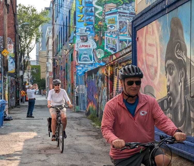 E-bike through Toronto's Dynamic Neighbourhoods - Small Group Energy: Better Questions, Faster Conversations