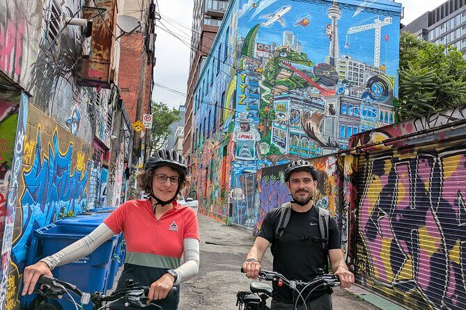 E-bike Toronto's Dynamic Neighbourhoods - Start at St. Patrick, end where you began