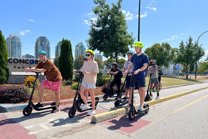 E-scooter & EUC guided tour to the secret spots in Vancouver - E-scooter plus EUC: how this Vancouver combo actually works
