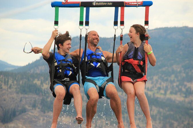 Early Bird Parasailing Experience in Kelowna - Water dip option: how to stay dry if that matters to you