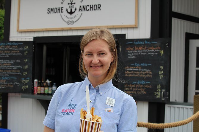 Eat Like a Canadian Food & Sightseeing Tour - Steamship Terminal Maple Syrup and Nanaimo Bar in a Historic Building