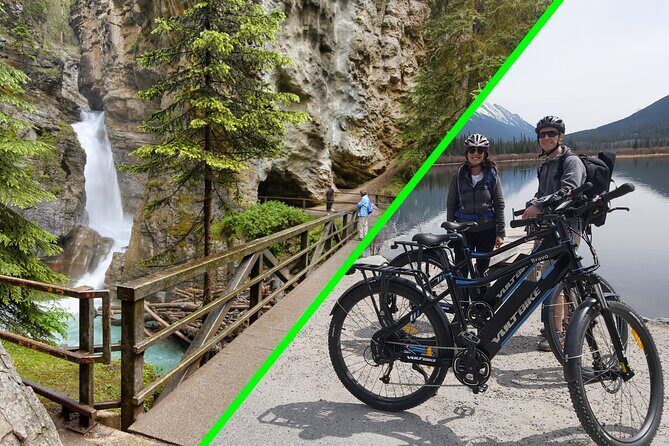 eBike and Hike Banff to Johnston Canyon small group guided program - The e-bike ride: how it works and why it matters