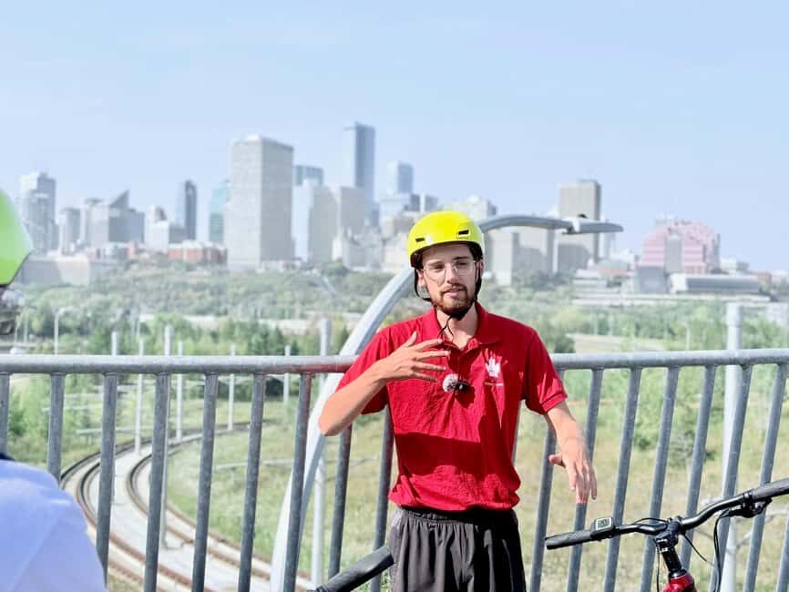 Edmonton: City Bike Tour, Highlights and River Valley - Getting started at 44 Capital Boulevard (and why it saves time)