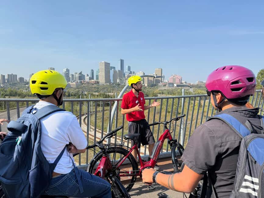 Edmonton: City Bike Tour, Highlights and River Valley - Alberta Legislature Building to the High Level Bridge: the civic and engineering story