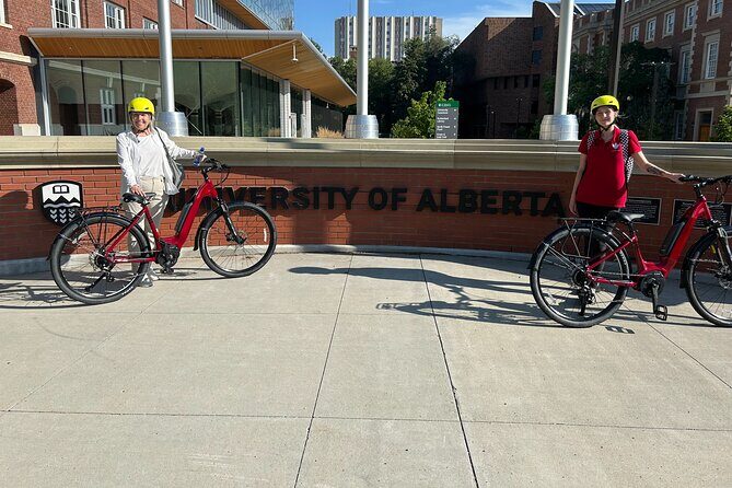 Edmonton City Highlights 3 Hour Bike Tour, E-Bike Upgrade Avail. - University of Alberta: campus architecture plus human stories