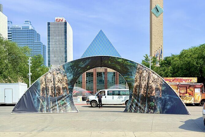 Edmonton City Highlights 3 Hour Walking Tour | Gratuity-Based - The CN Tower Stop: Rail History and City Growth