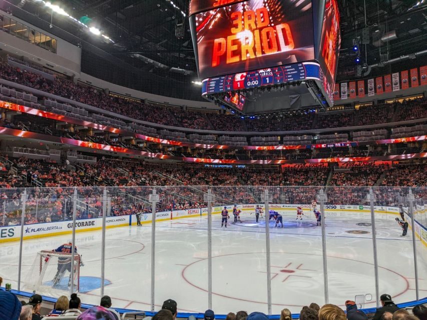 Edmonton: Edmonton Oilers Ice Hockey Game Ticket - Before Puck Drop: Getting In Smoothly and Settling Fast