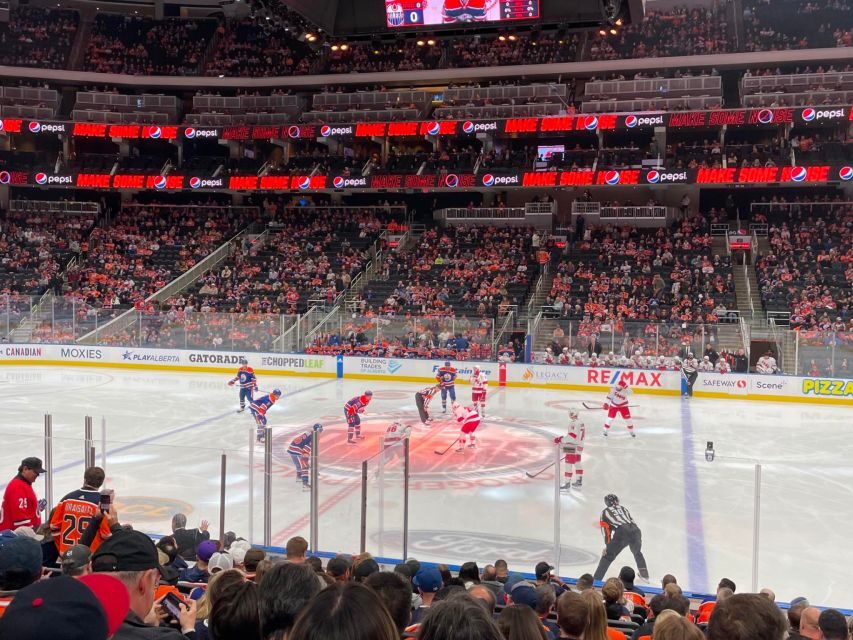 Edmonton: Edmonton Oilers Ice Hockey Game Ticket - During the Game: What 150 Minutes Feels Like Inside the Stand