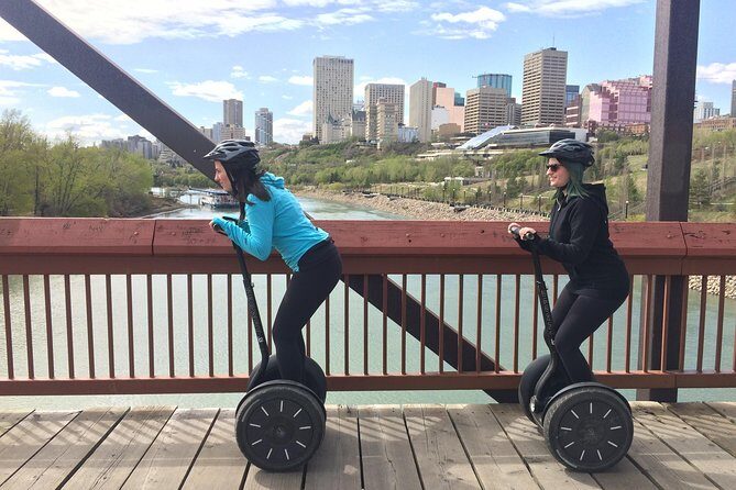 Edmonton River Valley 90-Minute Segway Adventure - The meeting point setup at 9735 Grierson Hill NW