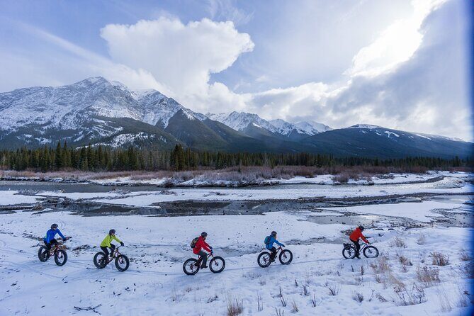 Electric Fat Biking Adventure in Banff | Small Group Adventure - The Meeting Point: Start in Town, End Back Where You Began
