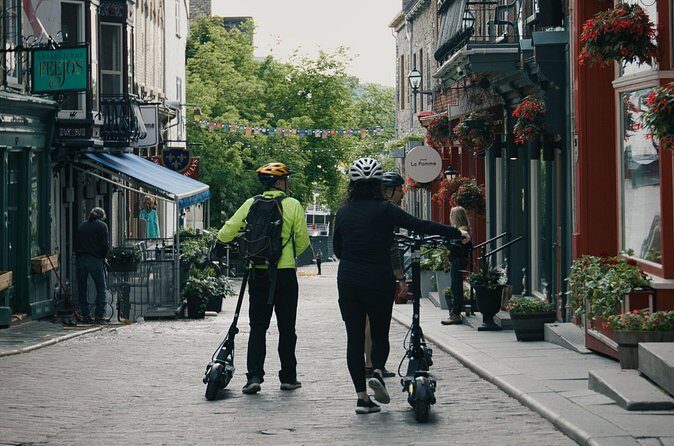 Electric Scooter Guided Tour of Quebec City - Grand-Marché de Québec and L’Anse à Cartier: Two Types of “Local Life”