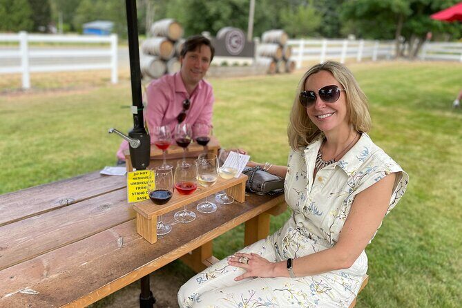 Elegance Unforgettable Tesla Wine Tour & Lunch - Pan Pacific Vancouver Pickup: Getting on the road by 11:00 am