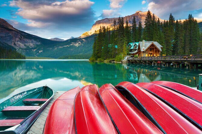 Emerald Lake , Moraine Lake, Lake Louise Marble Canyon Banff Town - Key highlights to know before you go