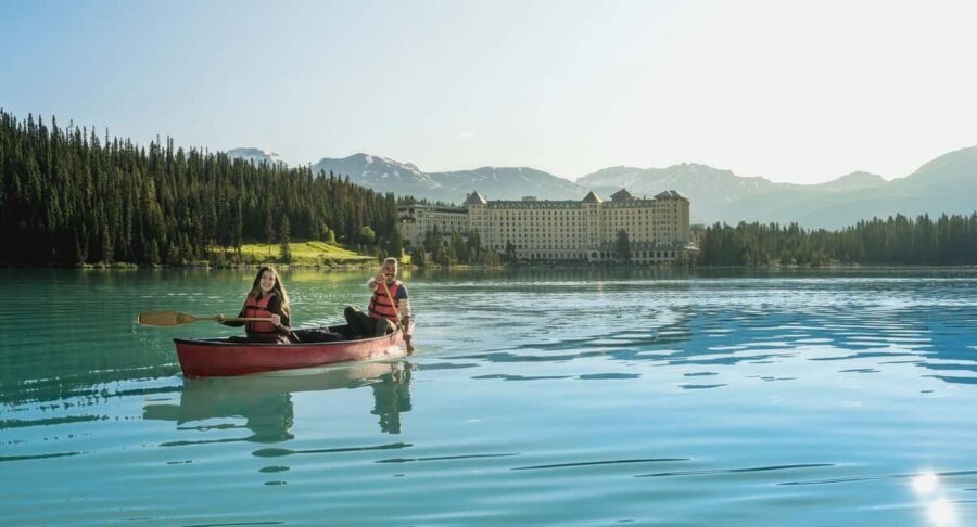 Emerald Lake,Lake Louise JohnstonCanyon&Banff Tour - Getting to the mountains: pickups, van ride, and pacing