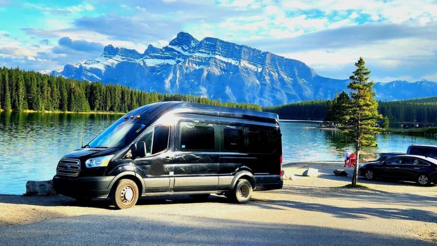 Emerald Lake,Lake Louise JohnstonCanyon&Banff Tour - Banff town free time and the sunset drive feeling