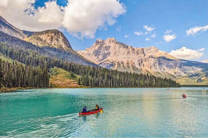 Emerald Lake,Natural Bridge, Wapta Falls & Takakkaw Falls in Yoho - Wapta Falls: Summer Hike vs Winter Swap