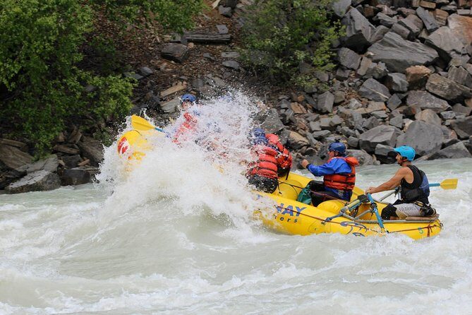 Extreme Whitewater Rafting on Kicking Horse River - How the 4 hours usually feels: not rushed, but full