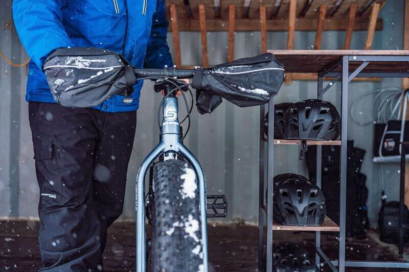 Fatbike rental - Au Canal-de-Lachine - Fatbikes in snow: why Lachine to the Old Port is such a fun match