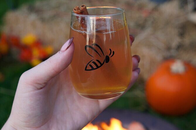 Fireside Warm-Up: Wine Tasting, S'mores & Mulled Wine in Kelowna - Mulled Mead by the Fire Pit