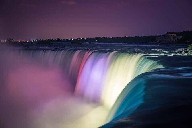 Fireworks and Falls Glow Canada Walking Tour and Skylon Tower - American and Horseshoe Falls on foot: seeing the two sides like a local