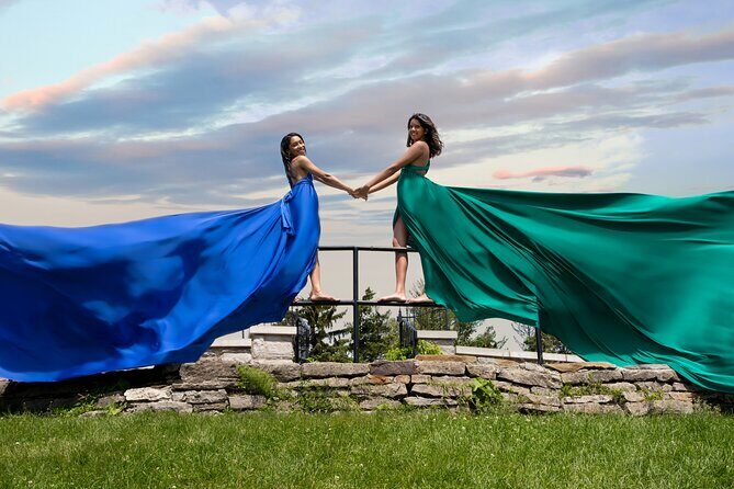 Flying Dress Photoshoot Experience in Ottawa - Practical tips for a smoother shoot day