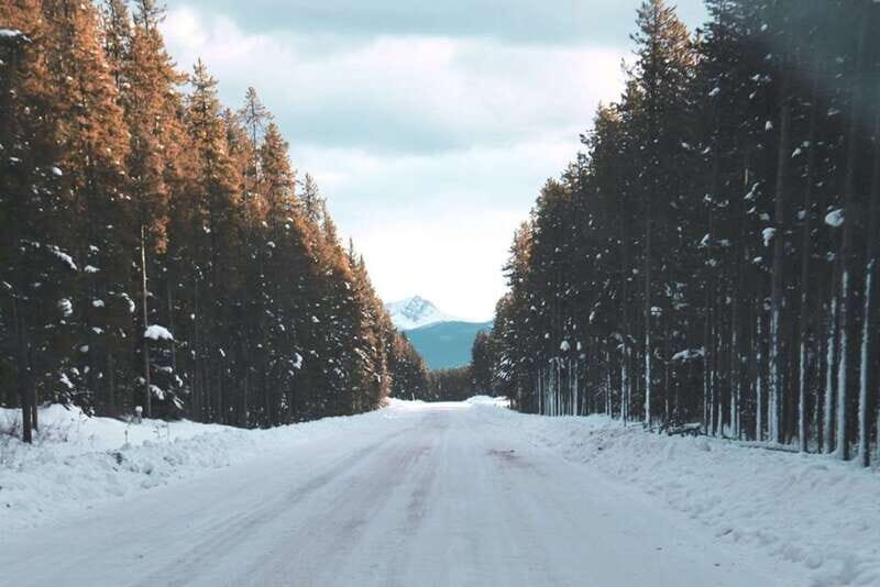 From Banff: Winter Wonderland; Lake Louise & Johnston Canyon - Snowshoeing: powdery trails without the big-tour chaos