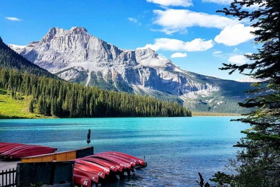 From Calgary: Explore 4 Stunning Lakes in Banff & Yoho - Lake Louise shore walk: iconic, but with smart pacing