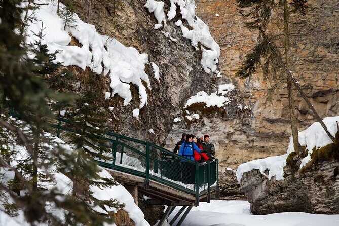 From Calgary: Moraine, Lake Louise & Johnston Canyon- Shared Tour - Key Points at a Glance
