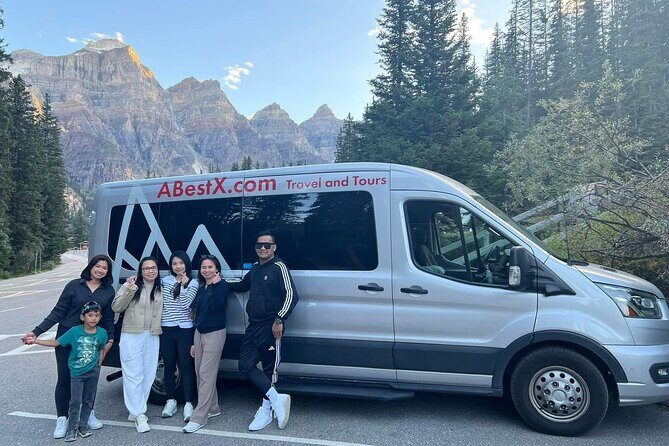 From Calgary: Moraine, Lake Louise & Johnston Canyon- Shared Tour - Moraine Lake Sunrise Timing: What 60 Minutes Really Gives You