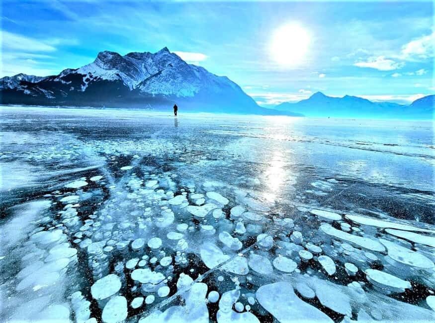 From Canmore/Banff: Icefields Parkway & Abraham Lake Bubbles - How the Day Flows From Canmore or Banff