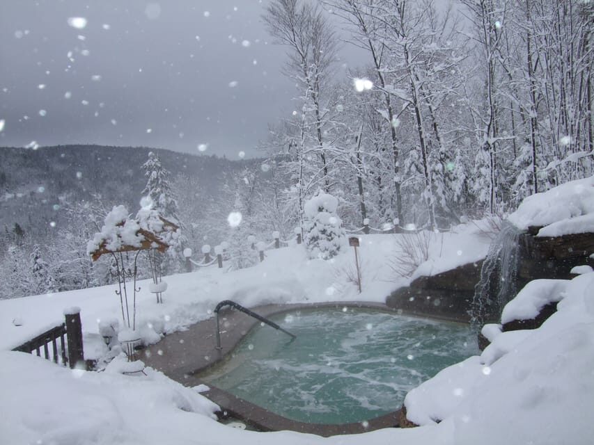 From Montreal: Natur'Eau Spa Day Trip with Admission Ticket - Inside the spa: Finnish sauna, Turkish bath, and aromatherapy