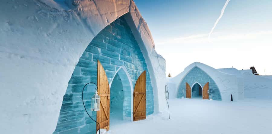 From Montreal: Quebec City Day Trip with Ice Hotel Entry - Parc de la Chute-Montmorency: walk the bridge, then earn the view