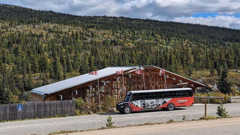 From Skagway: White Pass and Yukon Suspension Bridge Tour - From Skagway to Yukon in one tight loop