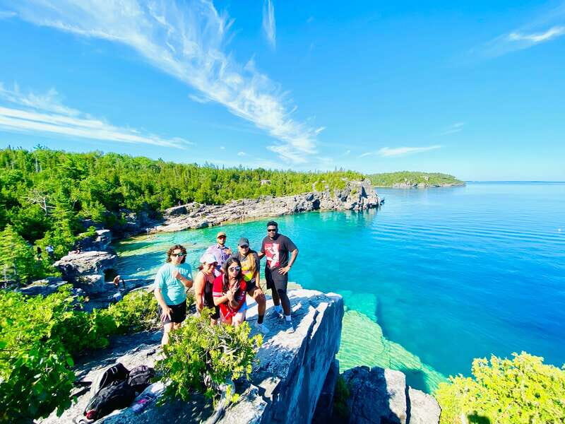 From Toronto: Bruce Peninsula Guided Hiking Day Trip - Champ Burger and the return ride: eating when the day winds down