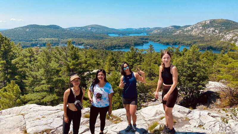 From Toronto: Killarney and French River Guided Day Hike - The Crack: your big workout and the crevasse moment
