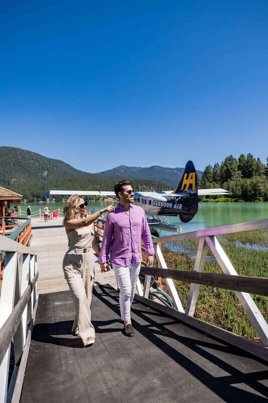 From Vancouver: Day Trip in Whistler Seaplane Day Trip - The Green Lake landing and the shuttle to the Village