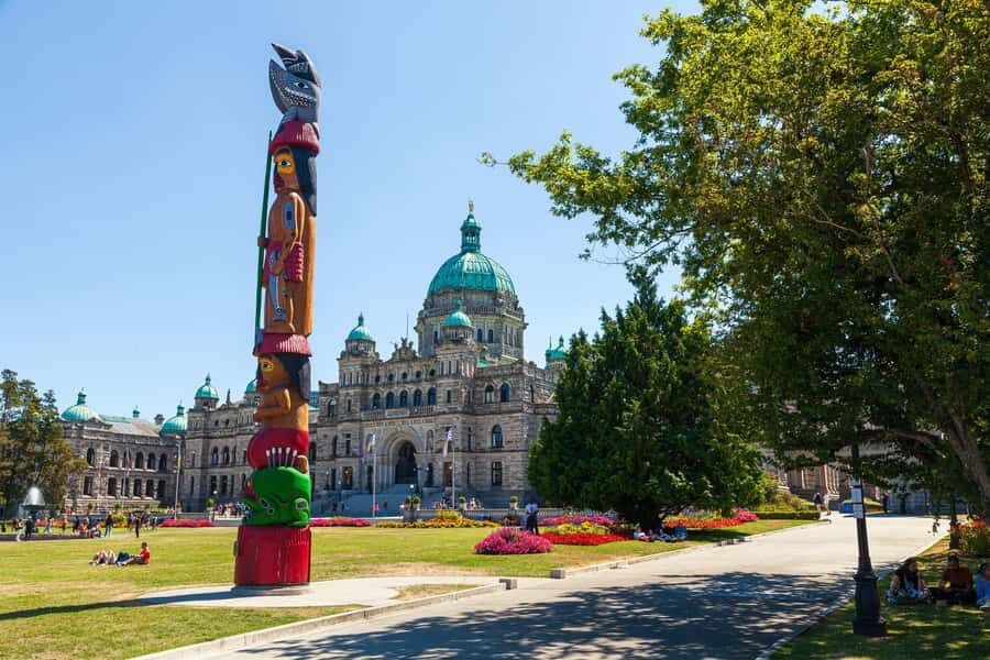From Vancouver: Full-Day Victoria & Butchart Gardens Tour - Swartz Bay and the quick Victoria introduction at Empress and Parliament