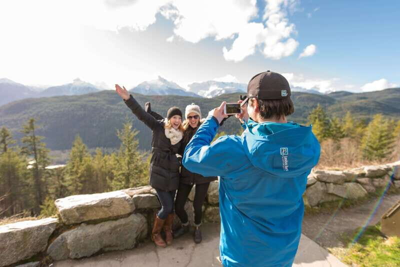 From Vancouver: Full-Day Whistler Tour - Pick-up in Vancouver and the first big-view stops