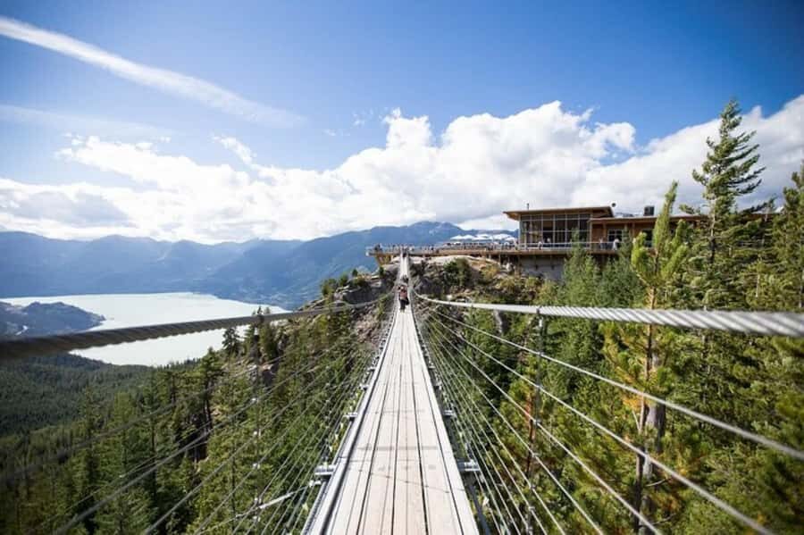 From Vancouver: Whistler Tour with Shannon Falls and Gondola - If gondolas are down: the Sea to Sky Gondola backup plan