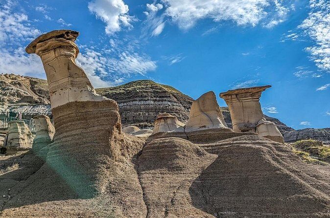 Full Day Drumheller Tour from Calgary by Coach - Horseshoe Canyon: the Badlands finale with real room to walk