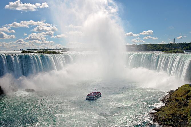 Full-Day Niagara Falls Tour from Toronto w/Boat/JBF/Tower - Skylon Tower aerial views: when the extra ticket pays off