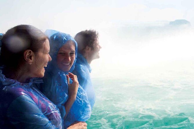 Full-Day Niagara Falls Tour from Toronto w/Boat/JBF/Tower - Hornblower boat ride and Journey Behind the Falls: two thrill levels