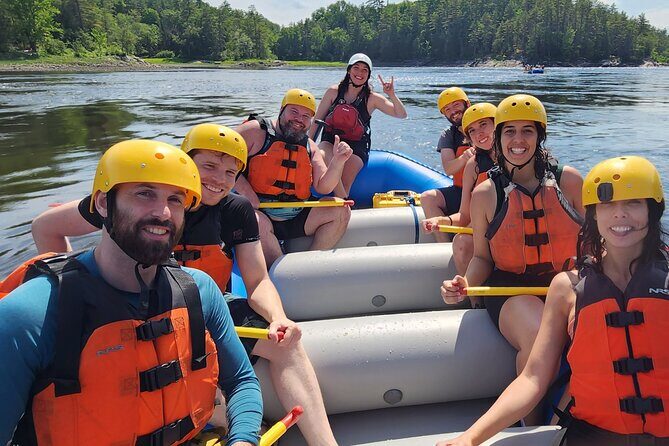 Full day rafting on the Ottawa River - The Real Schedule: Coffee, Bus Ride, Safety Talk, Then Hit the Water