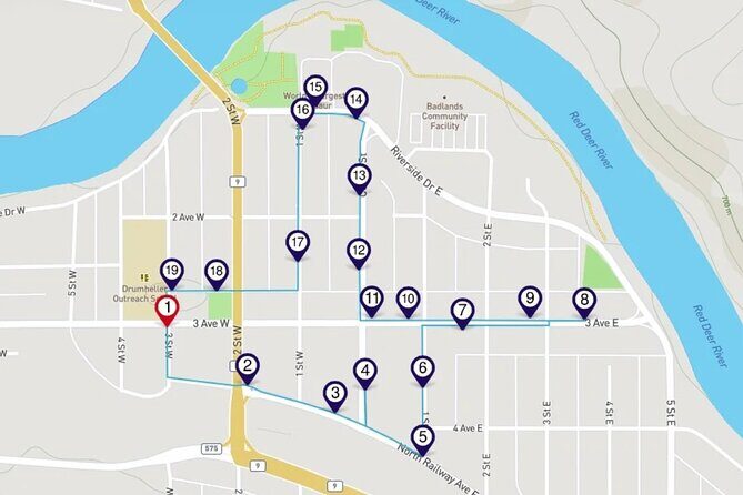 Ghosts of Drumheller: a Smartphone Audio Ghost Tour - Setup: how the smartphone audio tour works (and what you must bring)