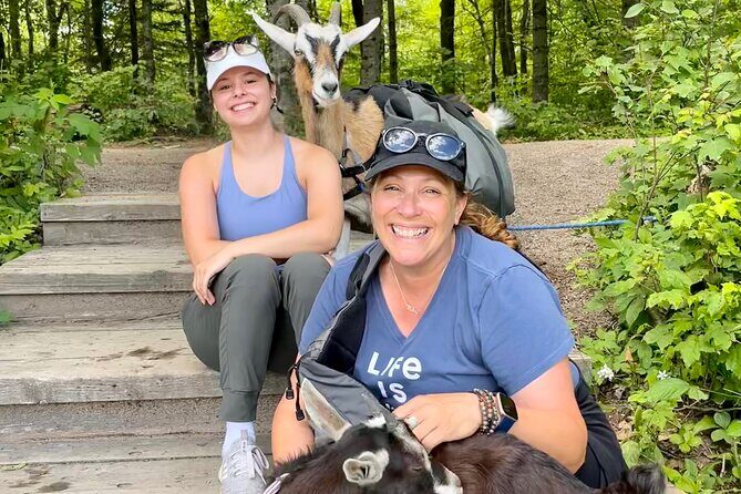 Goat Hiking, Beaver Dam Visit and picnic in Quebec forest - Practical tips for your Quebec day: what to wear and how to plan rides