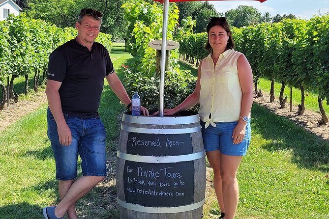 Grand Winery Tour - Rolls Royce - Niagara On The Lake - Stop 2: Monastery Cellars near Niagara Falls
