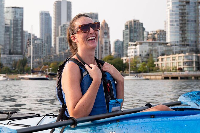 Granville Island Vancouver Kayak Tour with Coffee & Snacks (3hrs) - Kitsilano Shoreline and Downtown Sightlines