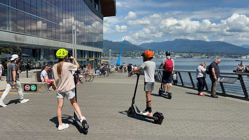 Great Vancouver EUC & E-scooters loop tour - Science World to Chinatown: Old Streets, Quick Mentions, Real Motion
